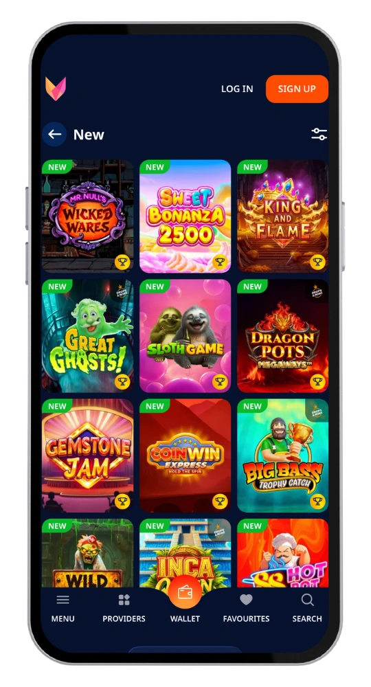 Monro Casino app